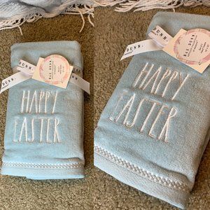Rae Dunn Happy Easter Towel Set